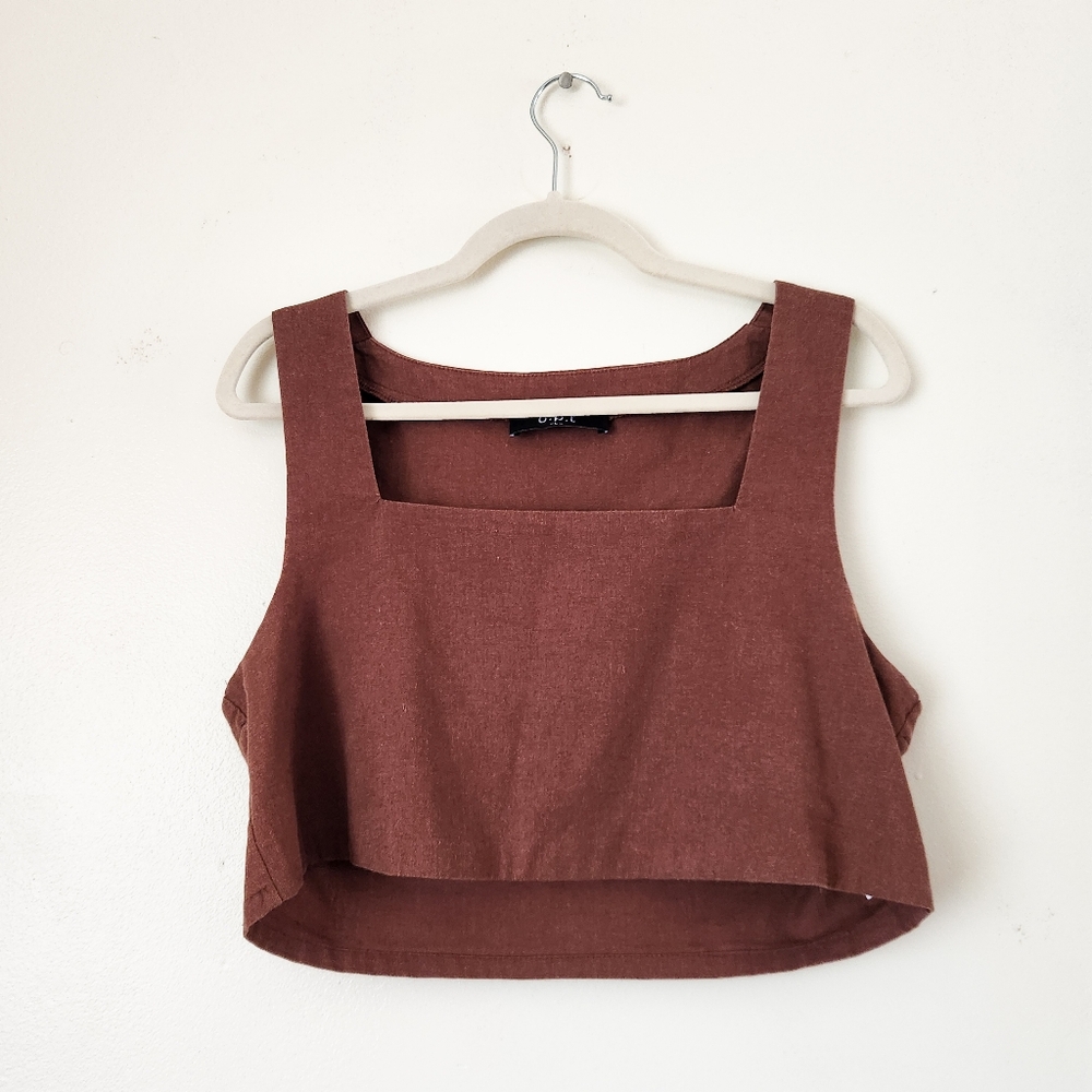 Chocolate Crop Top